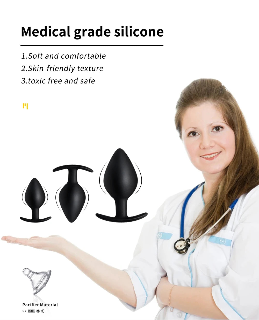 Silicone Butt Anal Plug Sex Toys For Men Women Mini Dildo Prostate Massager bdsm Toy Adult Anal Butt Plug Sex Products