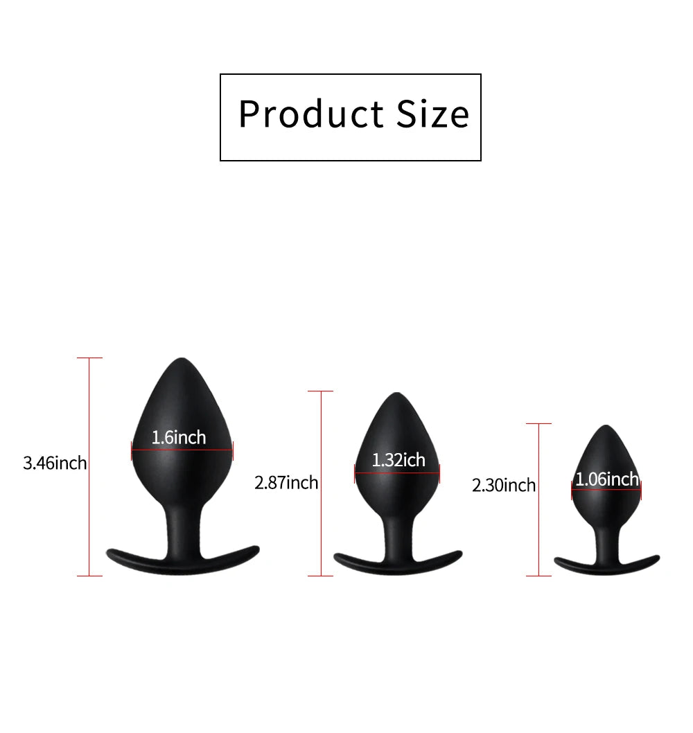 Silicone Butt Anal Plug Sex Toys For Men Women Mini Dildo Prostate Massager bdsm Toy Adult Anal Butt Plug Sex Products
