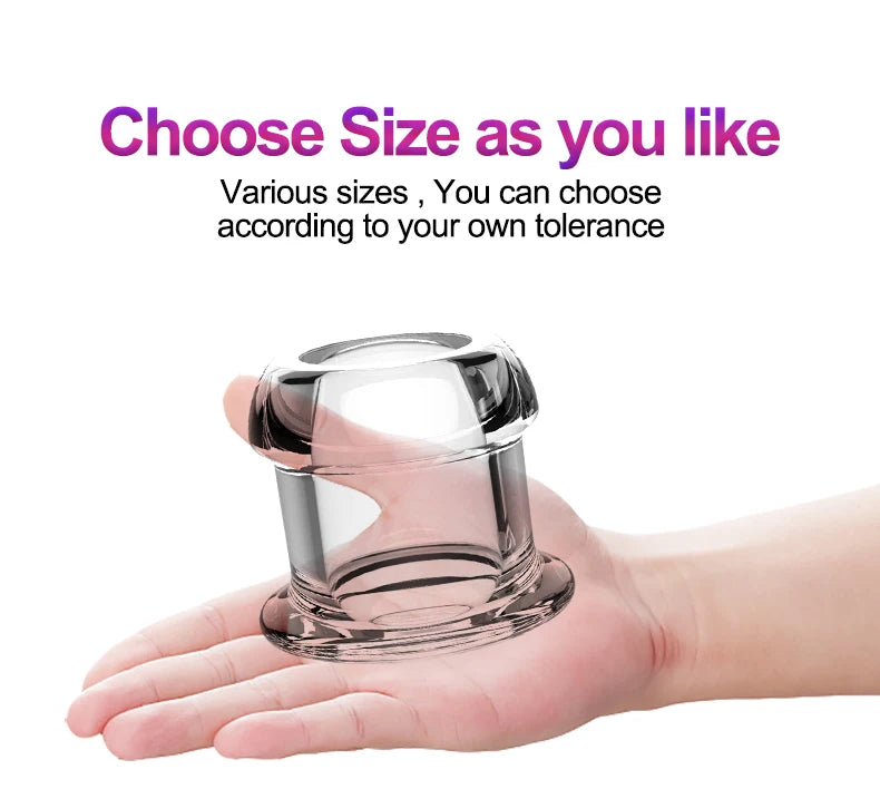 Hollow Anal Plug Butt Plug Anal Dilator Anus Tunnel Expansion Prostate Massager Sextoy Vagina Anchor Shower Enema Intimate Goods