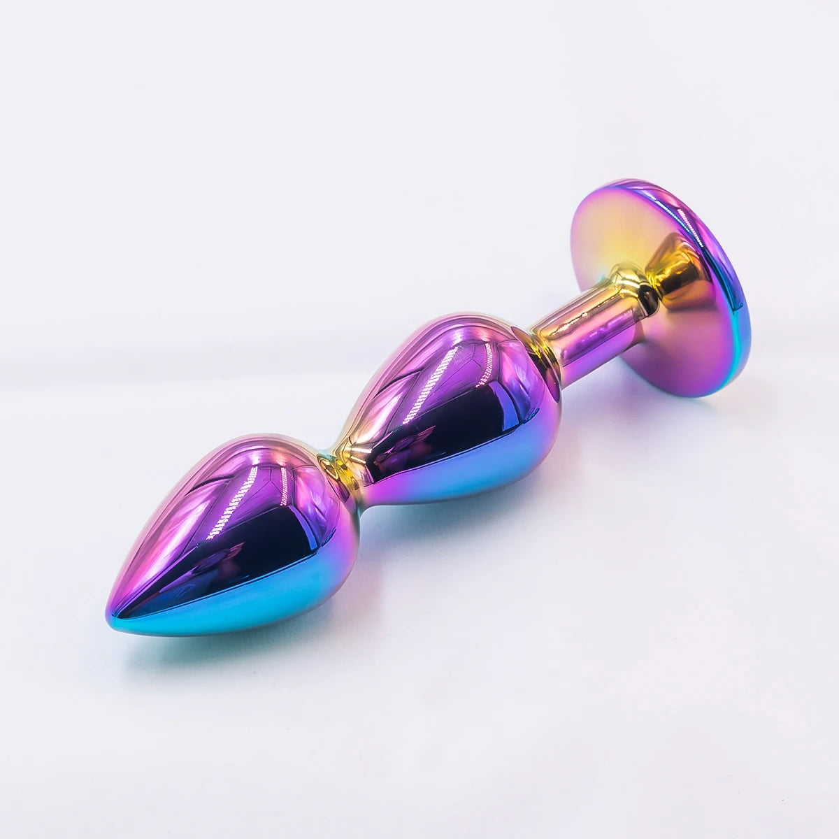 New Style Colorful Various sizes Metal Anal Plug Beginners To Expert Butt Plug Anus Massage Anal Stimulator Dildos Adult Sex Toy