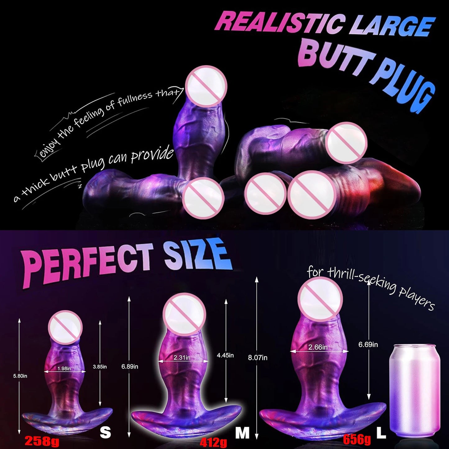 New Trend Wearable Anal Plug P Spot Stimulator Prostate Massage Fake Dildo Buttplug Sex Toy For Women Men Anal Dilator Adult 18