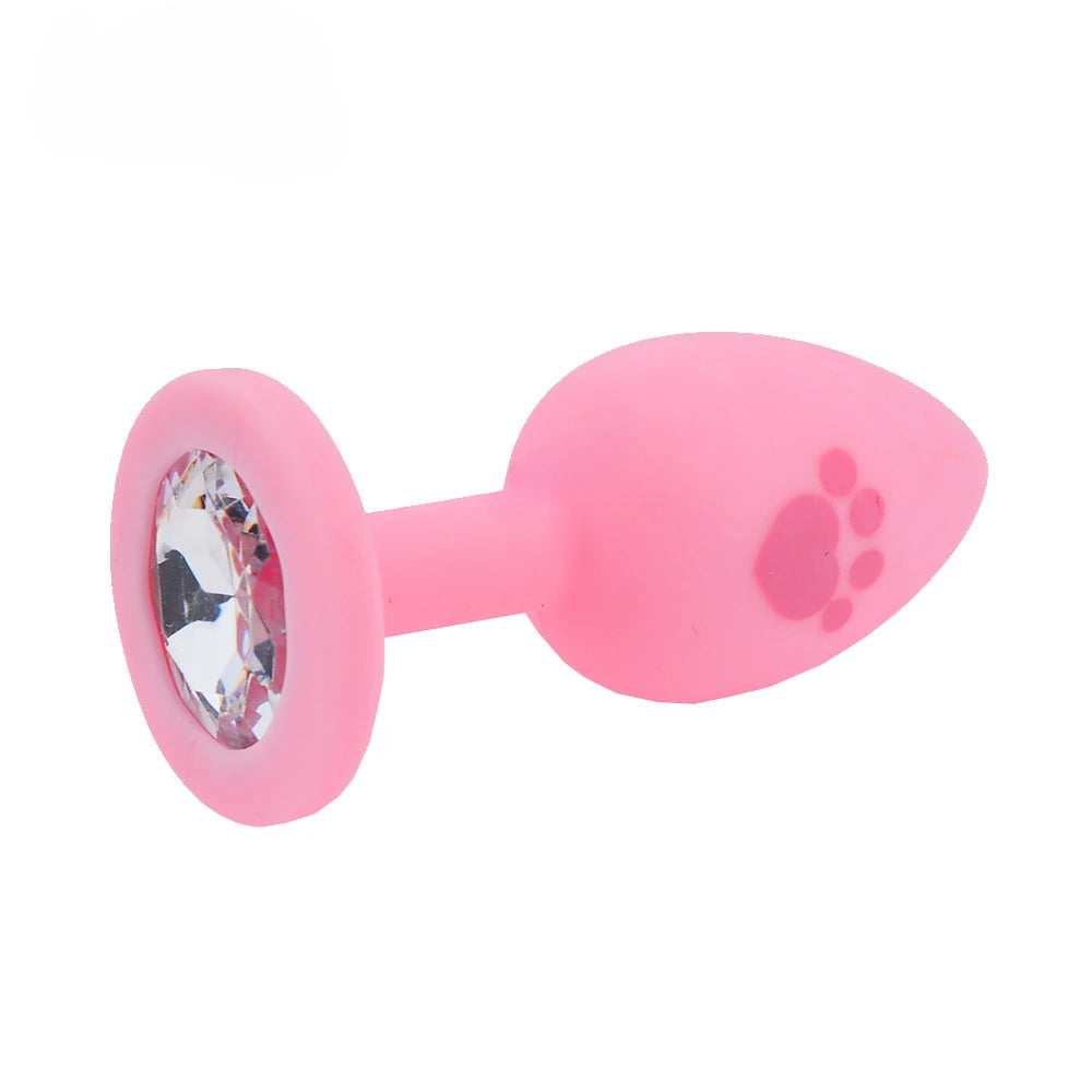 Sexy Kitty Anal Plug Tail Silicone Anal Toys for Women Men Butt Plug Cat Rabbit Anal Sex Toy Cosplay Erotic Adult Toys Sex Shop