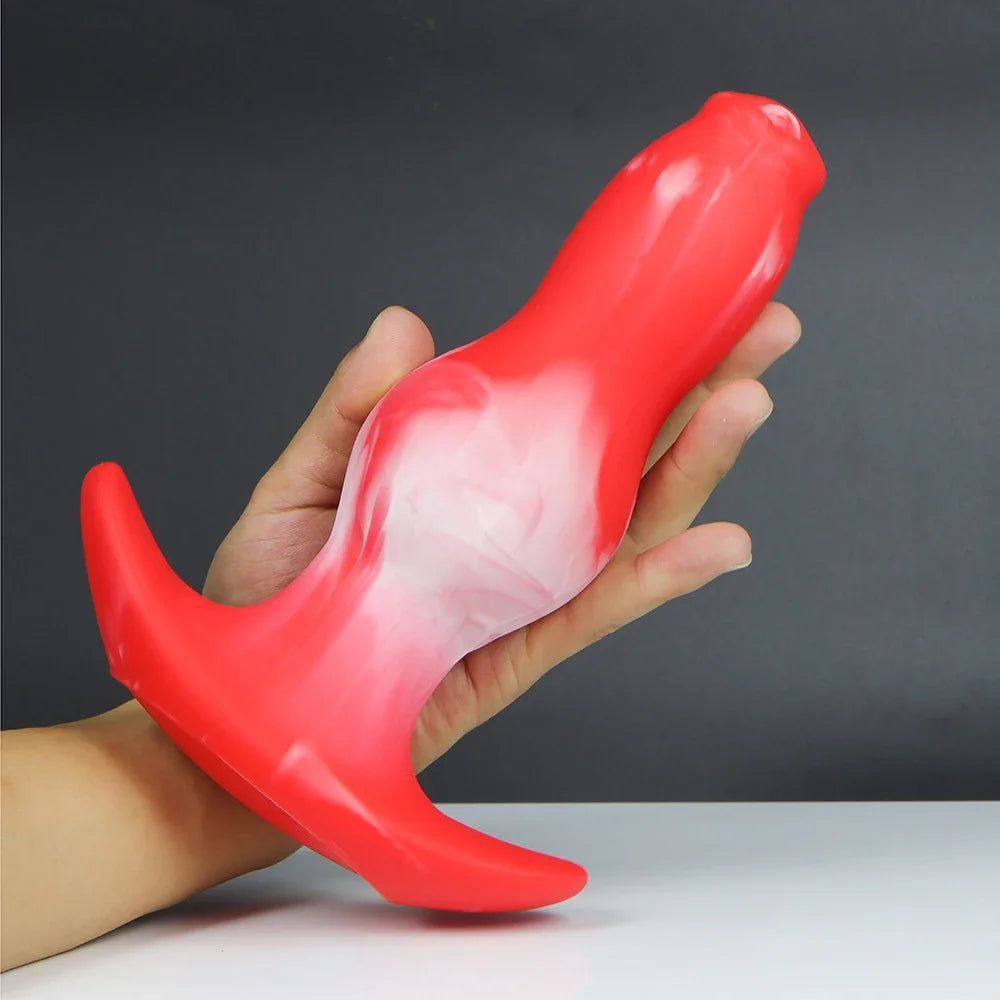 Wearable Anal Plug Liquid Silicone Soft Butt Plug Realistic Dildos Sex Toys For Women Anal Dildos Prostate Massage Butplug