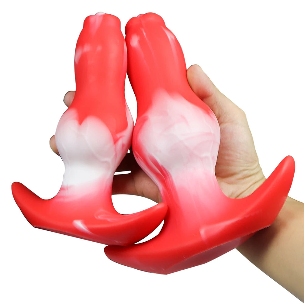 Wearable Anal Plug Liquid Silicone Soft Butt Plug Realistic Dildos Sex Toys For Women Anal Dildos Prostate Massage Butplug