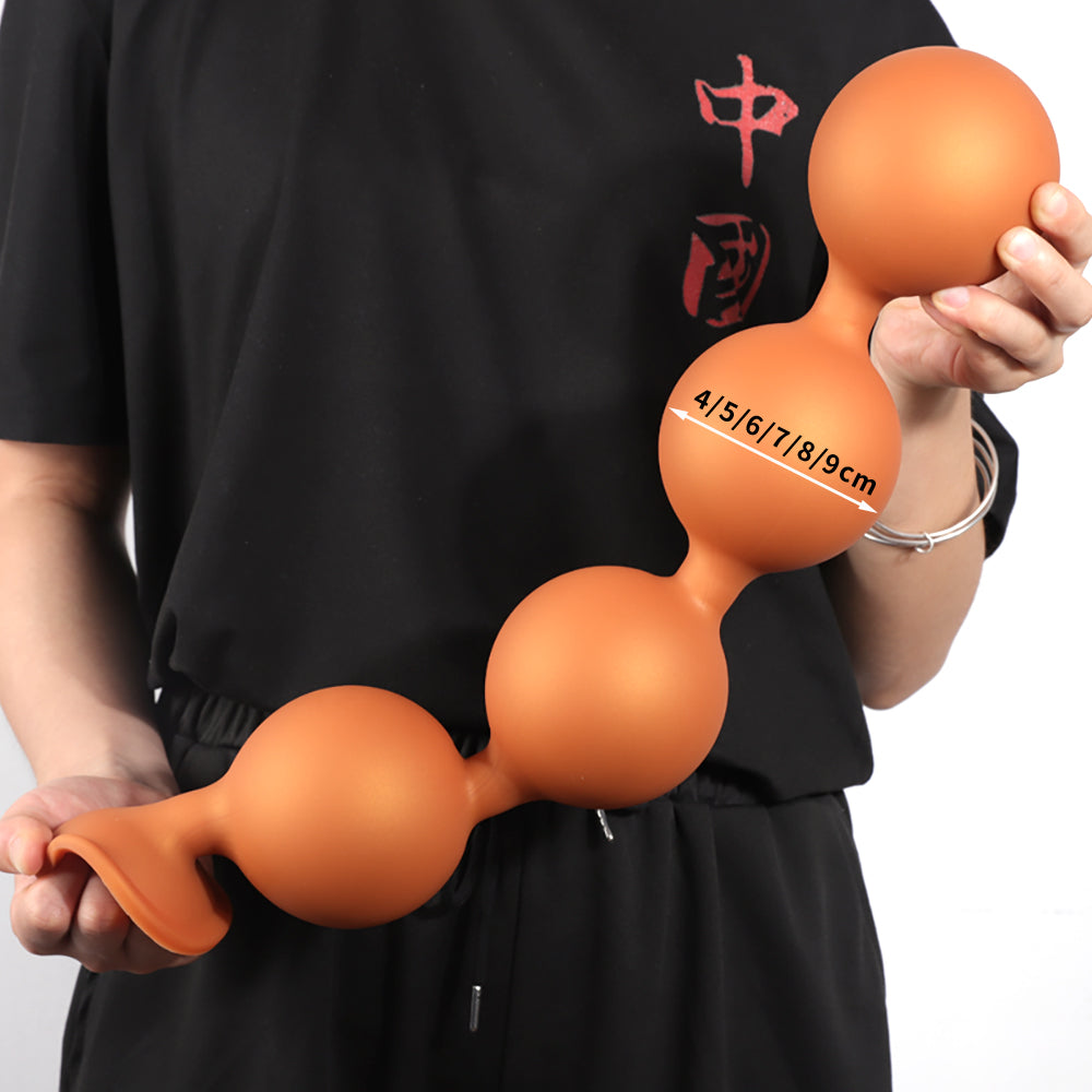 Super Long Anal Beads Anal Plug Prostate Massage Big Butt Plug Vaginal Balls Anal Stimulation Pull Bead Dildo Deep Anal sex Toy