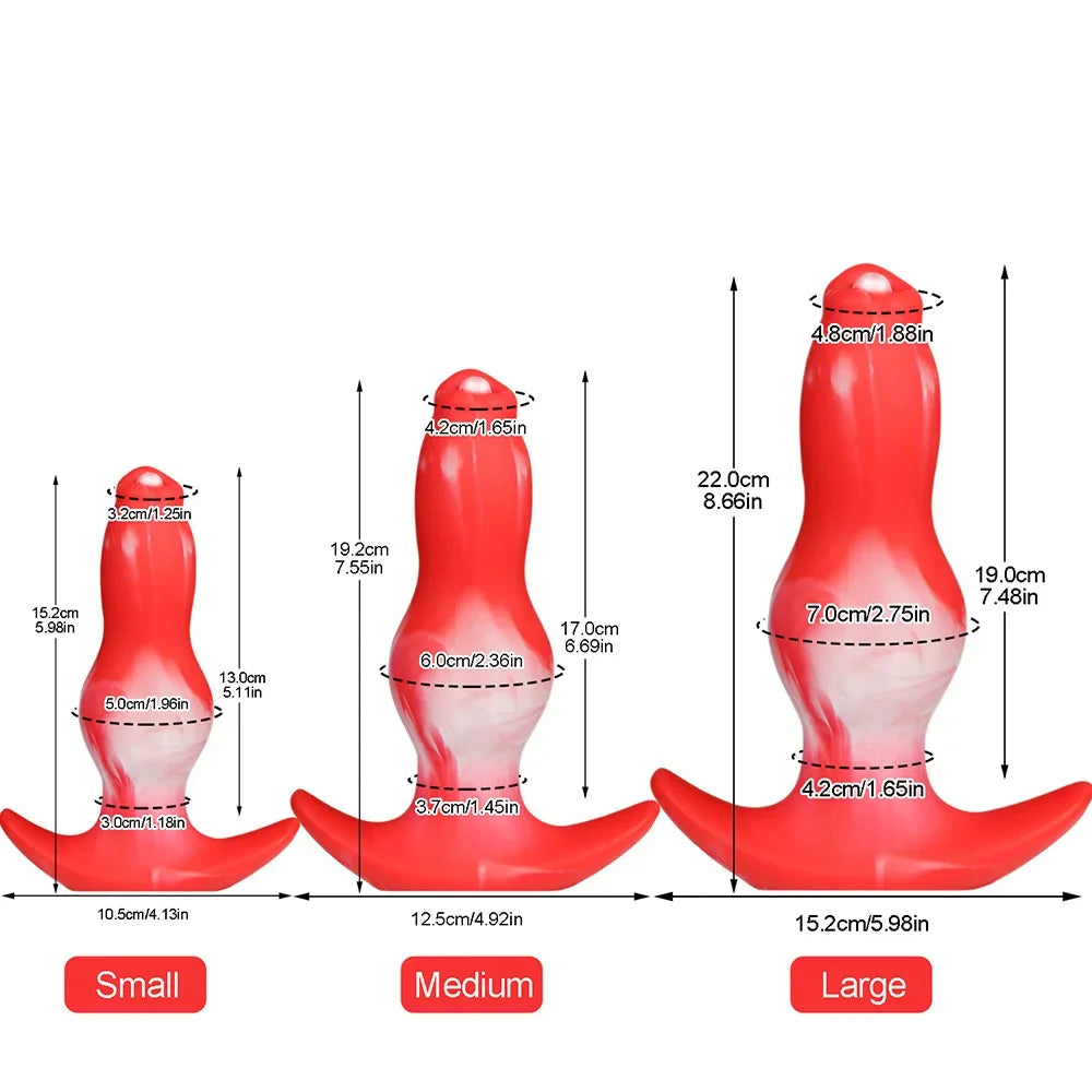 Wearable Anal Plug Liquid Silicone Soft Butt Plug Realistic Dildos Sex Toys For Women Anal Dildos Prostate Massage Butplug