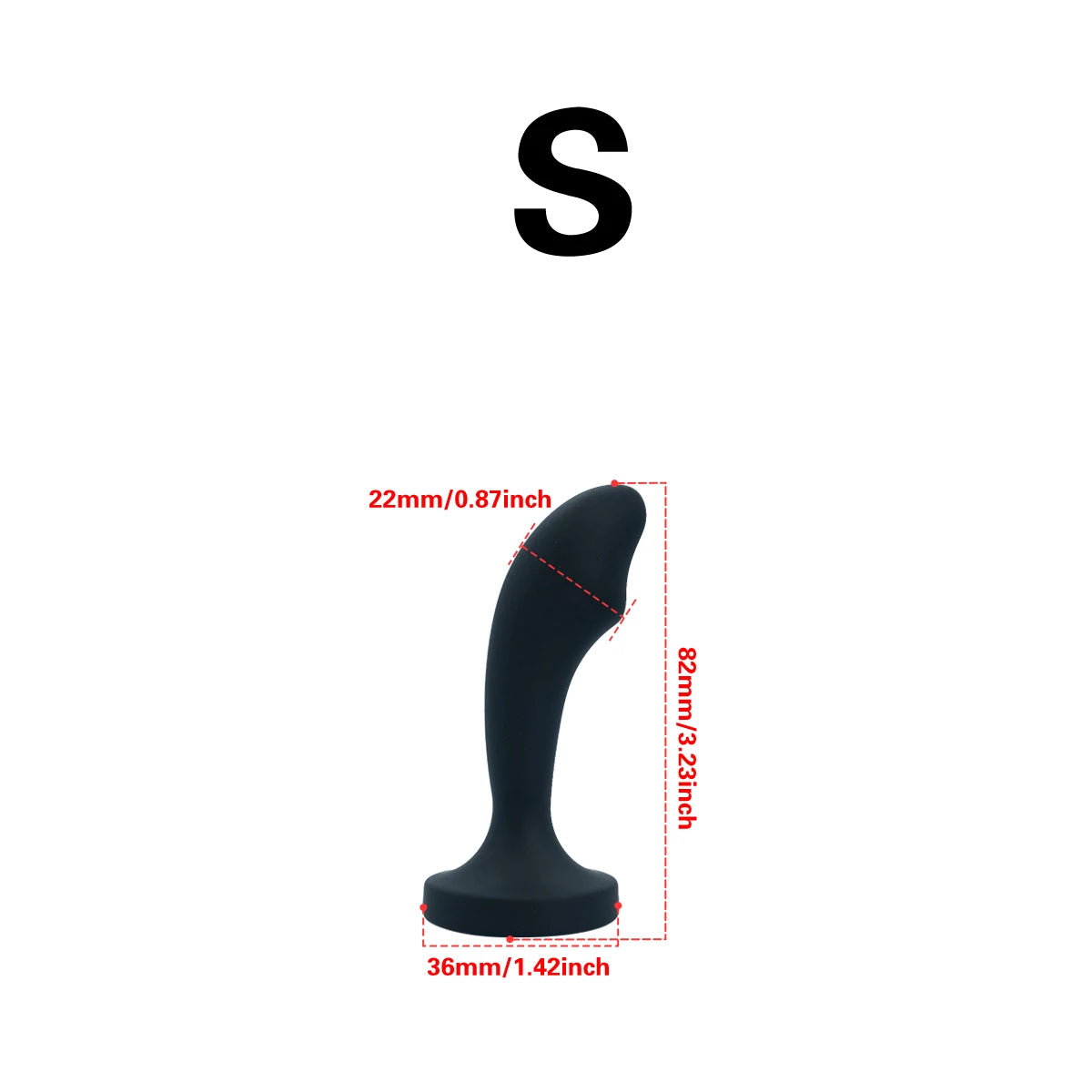 Silicone Anal Plug Gem Base Butt Plug Anal Masturbation Stimulator Anal Massage Dilatancy Toys G-point Massage Adult Sex Toys
