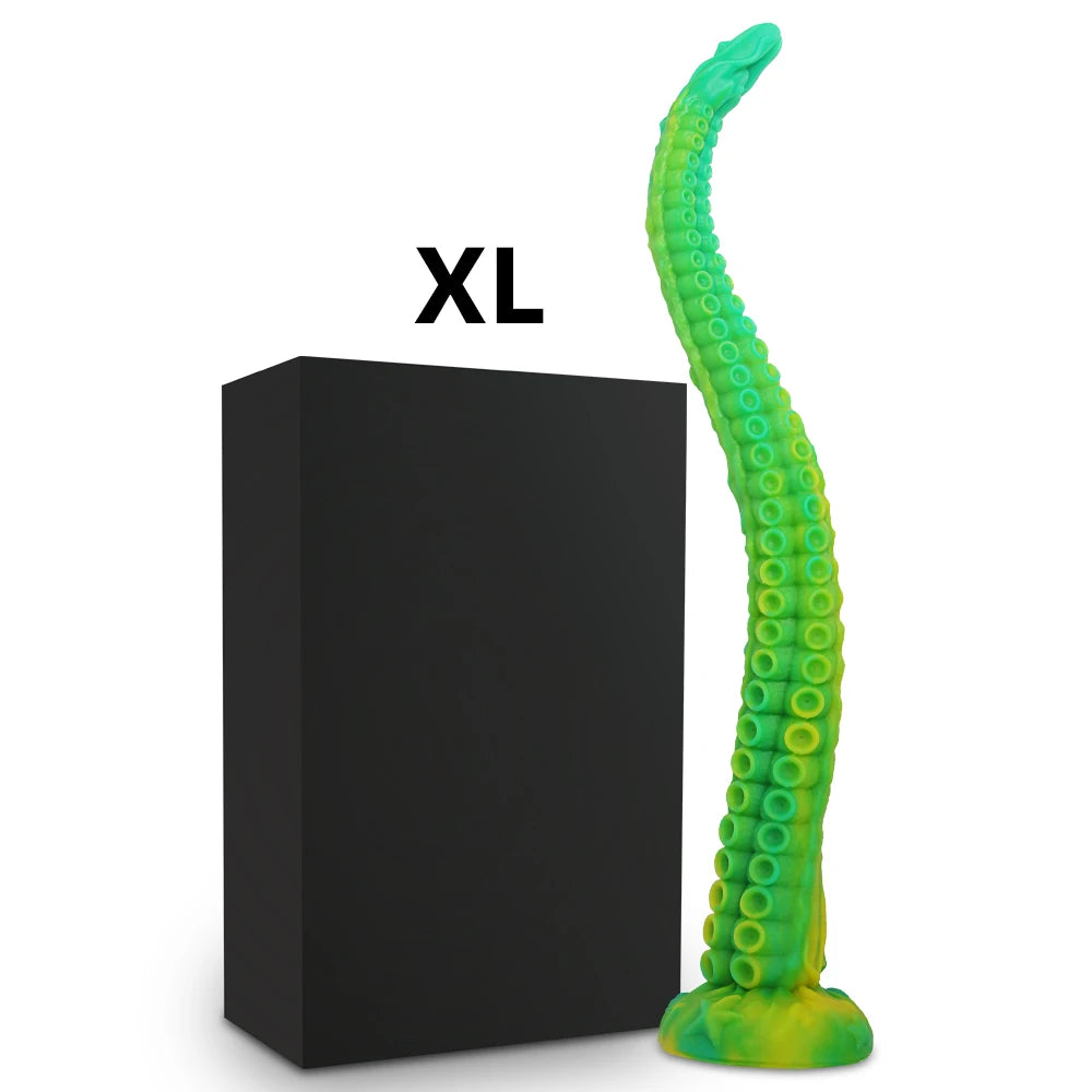 Long Butt Plug Tentacle Dildo Penis Progressive Vagina Octopus Anal Plug Adult Sex Toy Monster Dildo Anal Stimulator Sex Product