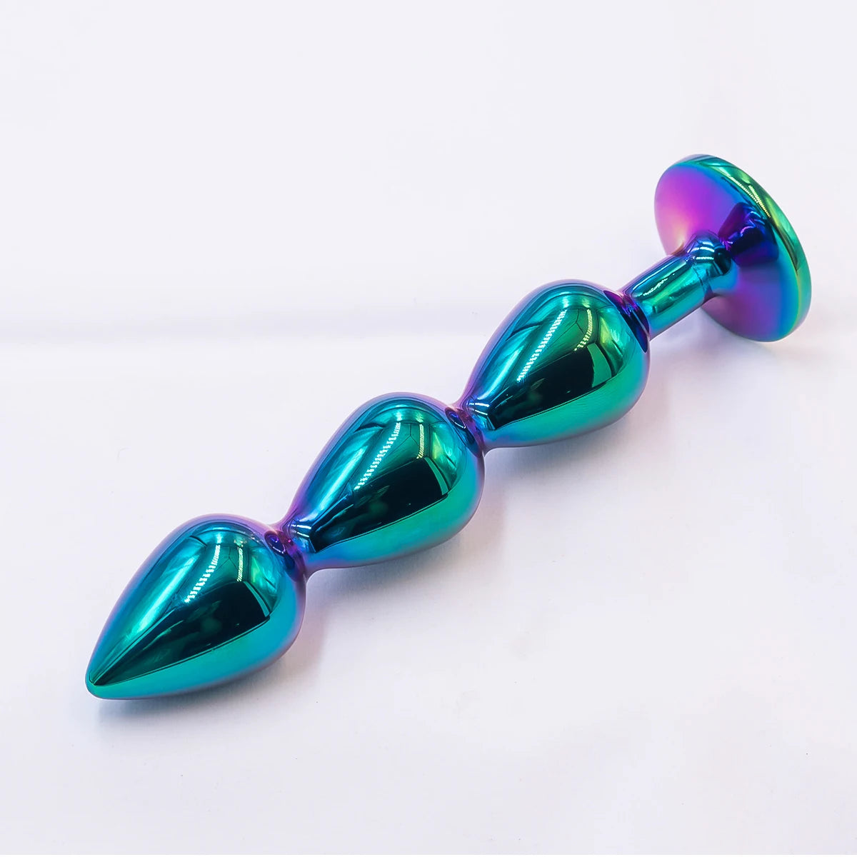 New Style Colorful Various sizes Metal Anal Plug Beginners To Expert Butt Plug Anus Massage Anal Stimulator Dildos Adult Sex Toy