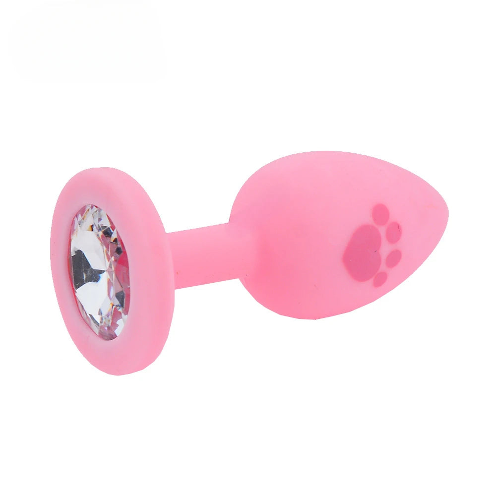 Sexy Kitty Anal Plug Tail Silicone Anal Toys for Women Men Butt Plug Cat Rabbit Anal Sex Toy Cosplay Erotic Adult Toys Sex Shop