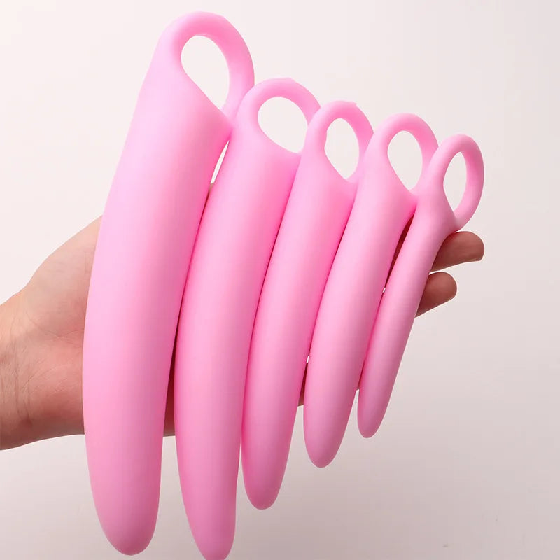 5-Piece Dilator Kit  Vaginal Muscle Training Strengthen Rejuvenate Anal Plugs Sex Health Toy Pleasure