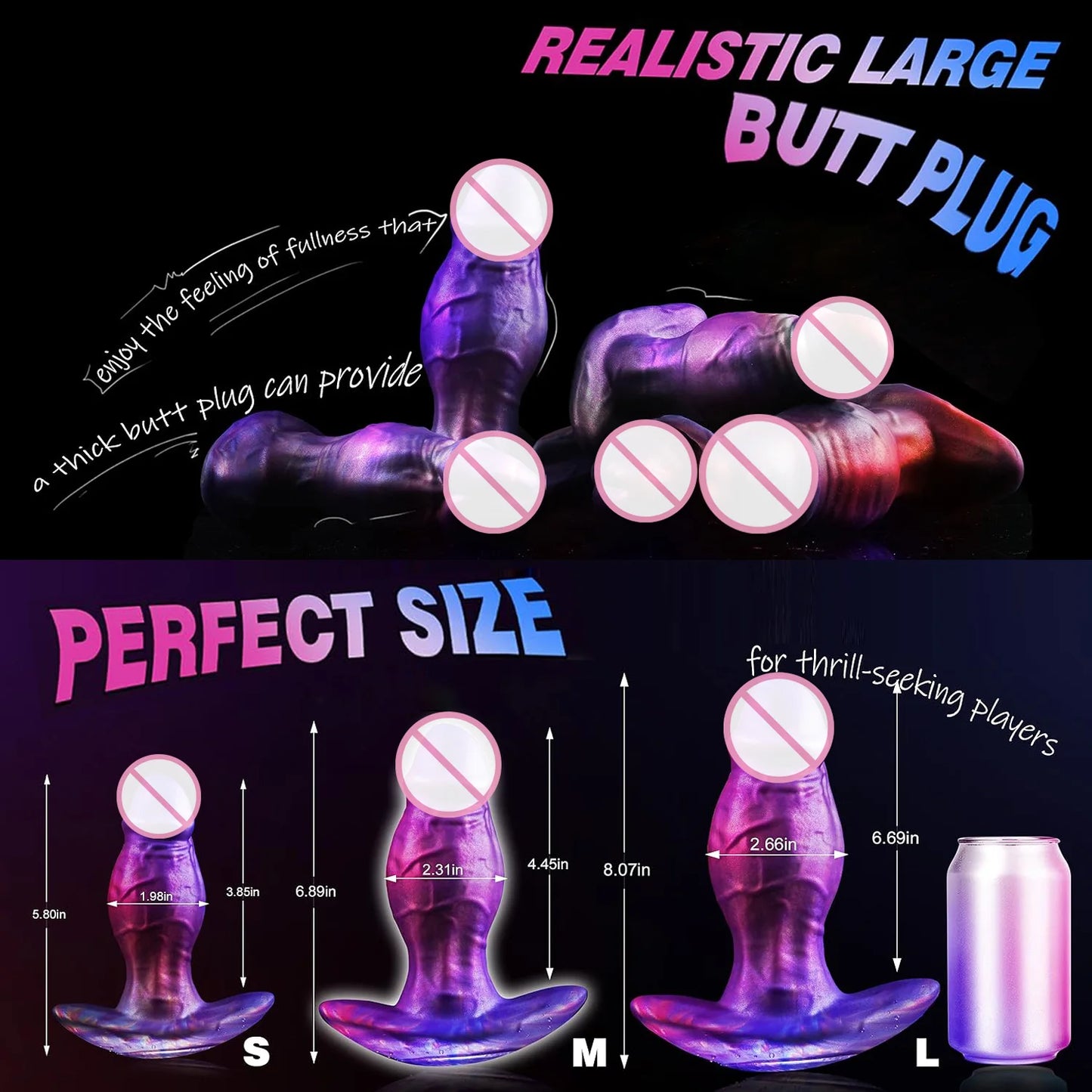 New Trend Wearable Anal Plug P Spot Stimulator Prostate Massage Fake Dildo Buttplug Sex Toy For Women Men Anal Dilator Adult 18