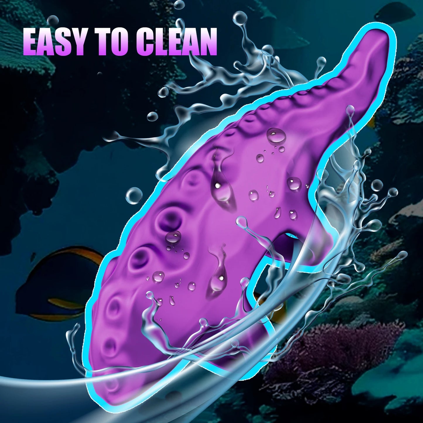 Vibrating Realistic Monster G-Spot Dildos Octopus Vibrator wit 10 Powerful Mode Adult Sex Toys for Women Anal Vagina Stimulation