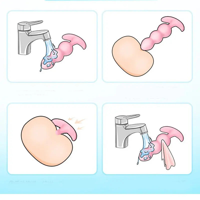 Three Piece Anal Plug Set Three Different Experiences Adult Toys Anal Exerciser Silicone Material Get Close To The Skin 18+