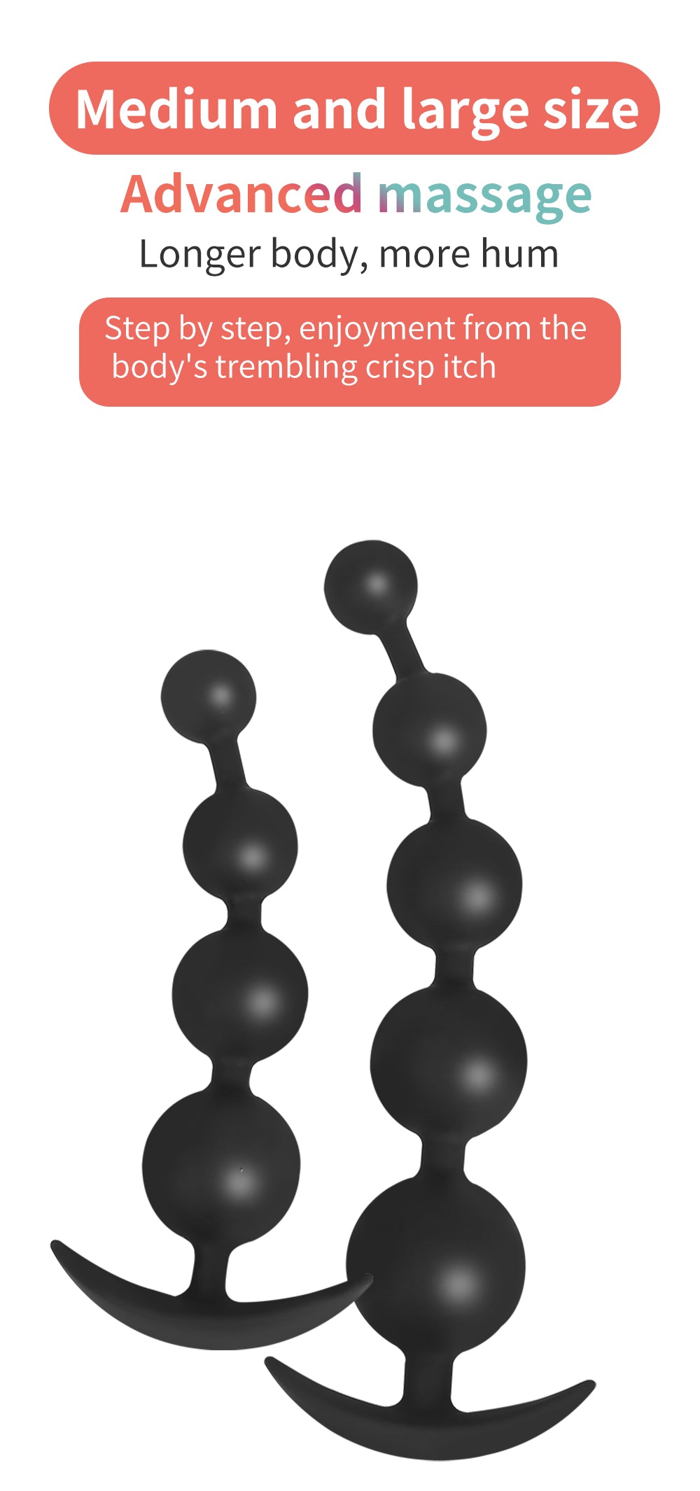 Super Long Anal Beads Anal Plug Prostate Massage Big Butt Plug Vaginal Balls Anal Stimulation Pull Bead Dildo Deep Anal sex Toy