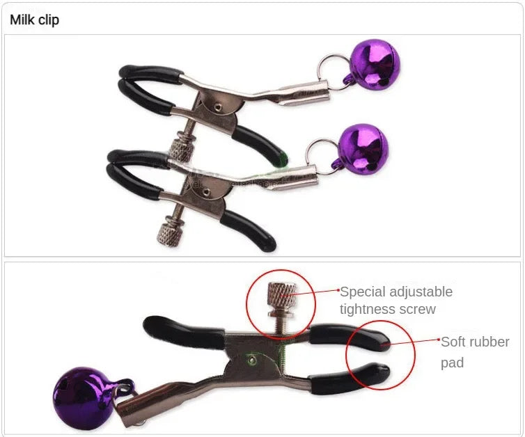 Cute Fox Tail Anal Plug Cat Ears Headbands Set Nipple Clip Neck Collar Erotic Cosplay Sex Toys For Women