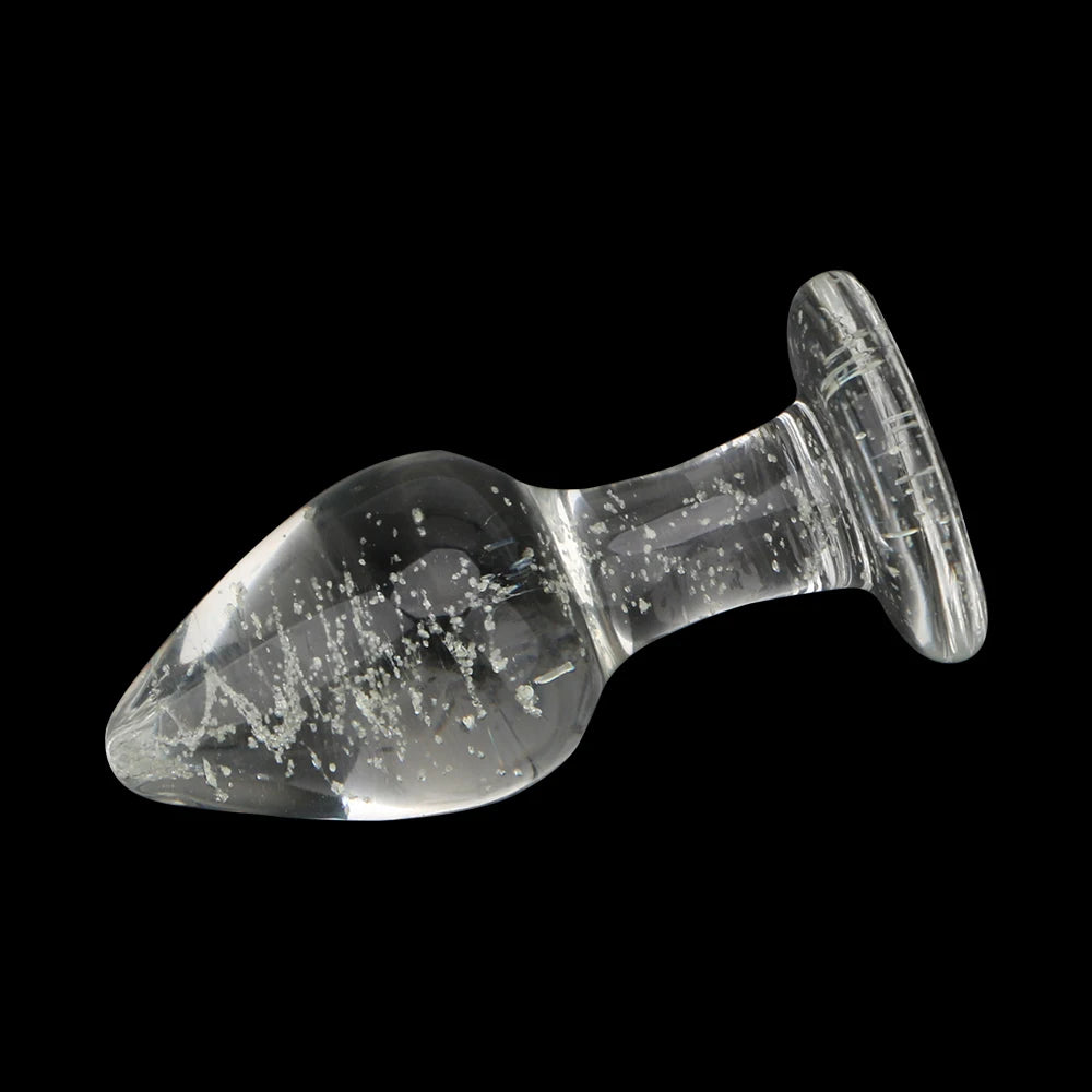 Luminous Butt Plug Glass Anal Beads For Women Dildos Female Masturbator Sex Toys Adult Men Couple Games Erotic Products