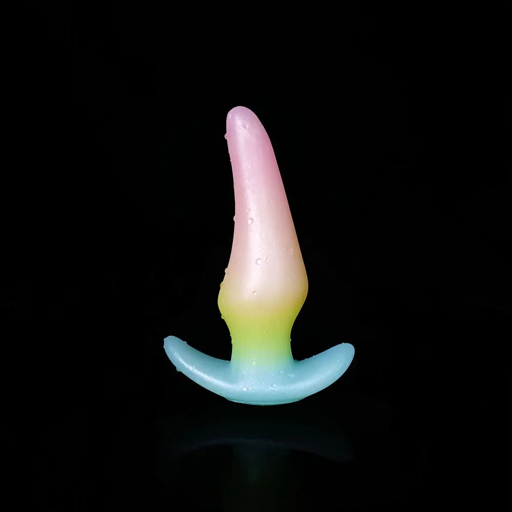 Mini Wearable Anal Plug Dildo For Women Masturbator Men Prostate Massage  Butt Plug Luminous Dildo Adult 18 Sexshop