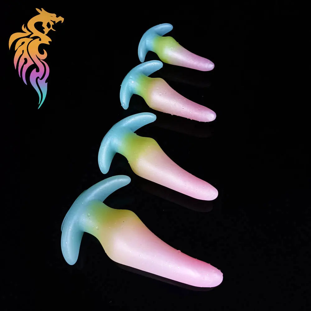 Mini Wearable Anal Plug Dildo For Women Masturbator Men Prostate Massage  Butt Plug Luminous Dildo Adult 18 Sexshop