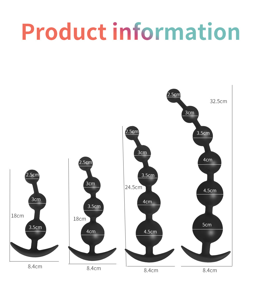 Super Long Anal Beads Anal Plug Prostate Massage Big Butt Plug Vaginal Balls Anal Stimulation Pull Bead Dildo Deep Anal sex Toy