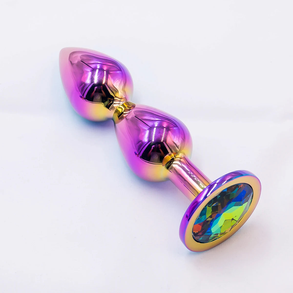 New Style Colorful Various sizes Metal Anal Plug Beginners To Expert Butt Plug Anus Massage Anal Stimulator Dildos Adult Sex Toy
