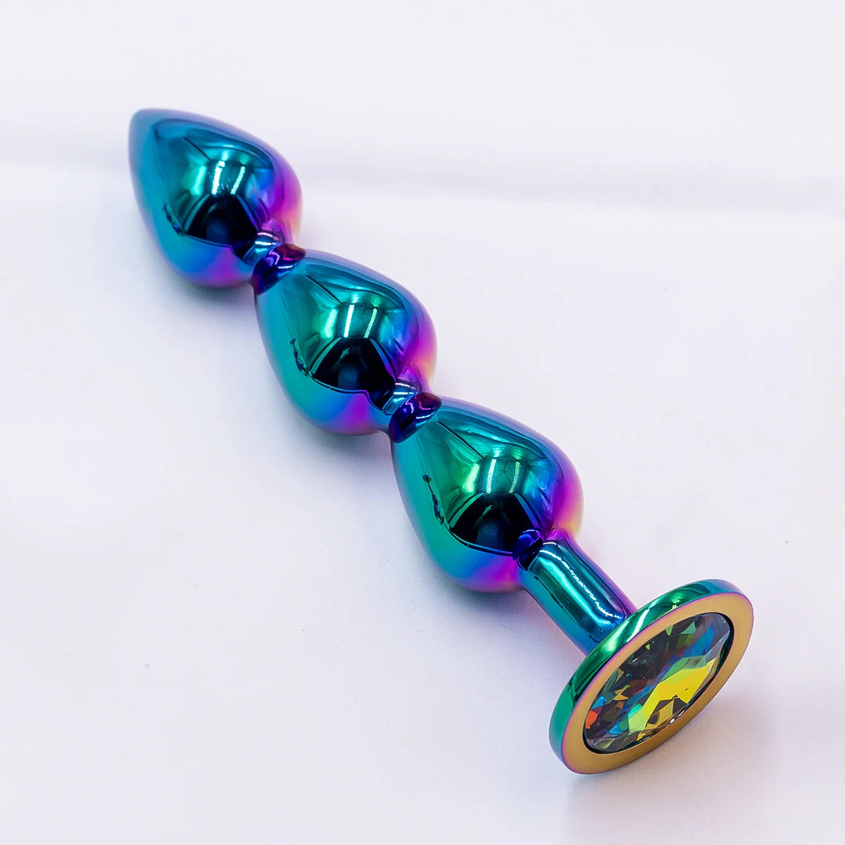 New Style Colorful Various sizes Metal Anal Plug Beginners To Expert Butt Plug Anus Massage Anal Stimulator Dildos Adult Sex Toy