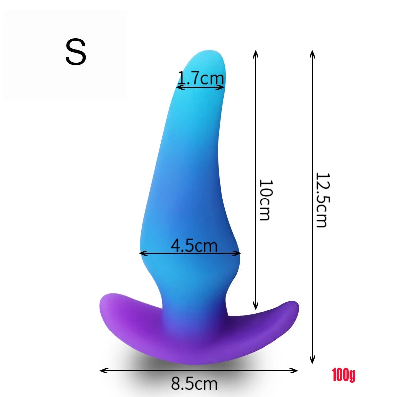 Mini Wearable Anal Plug Dildo For Women Masturbator Men Prostate Massage  Butt Plug Luminous Dildo Adult 18 Sexshop