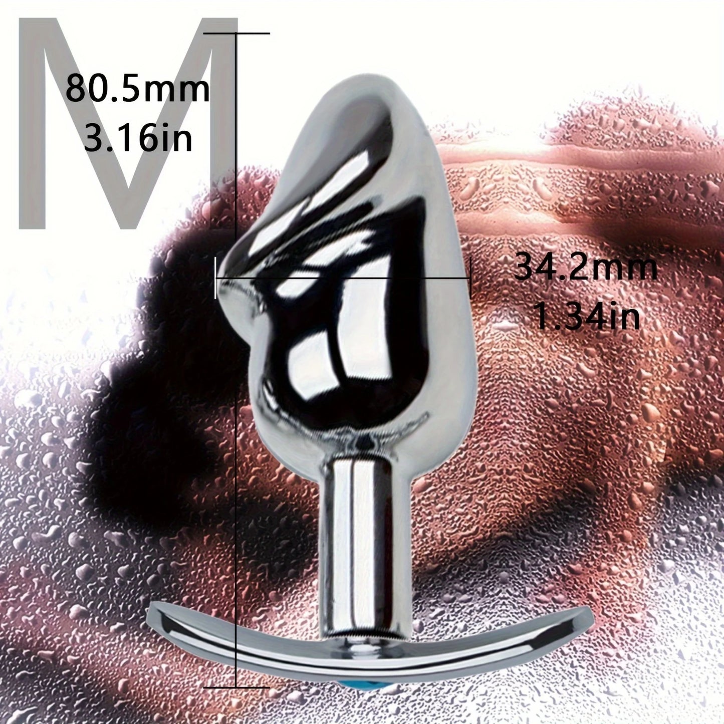1 Pcs Adult Toys Butt Plug Anal Plug Bead Anal Sex Toys with Safe Waterproof Trainer Anal Sex Toy Stimulator Couples Prostate Ma