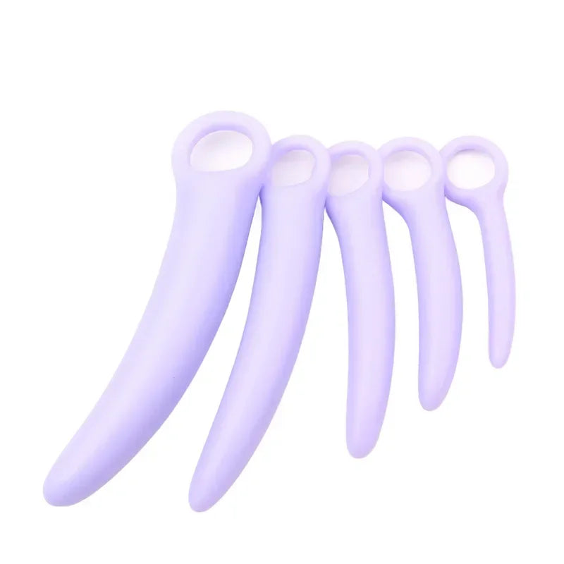 5-Piece Dilator Kit  Vaginal Muscle Training Strengthen Rejuvenate Anal Plugs Sex Health Toy Pleasure
