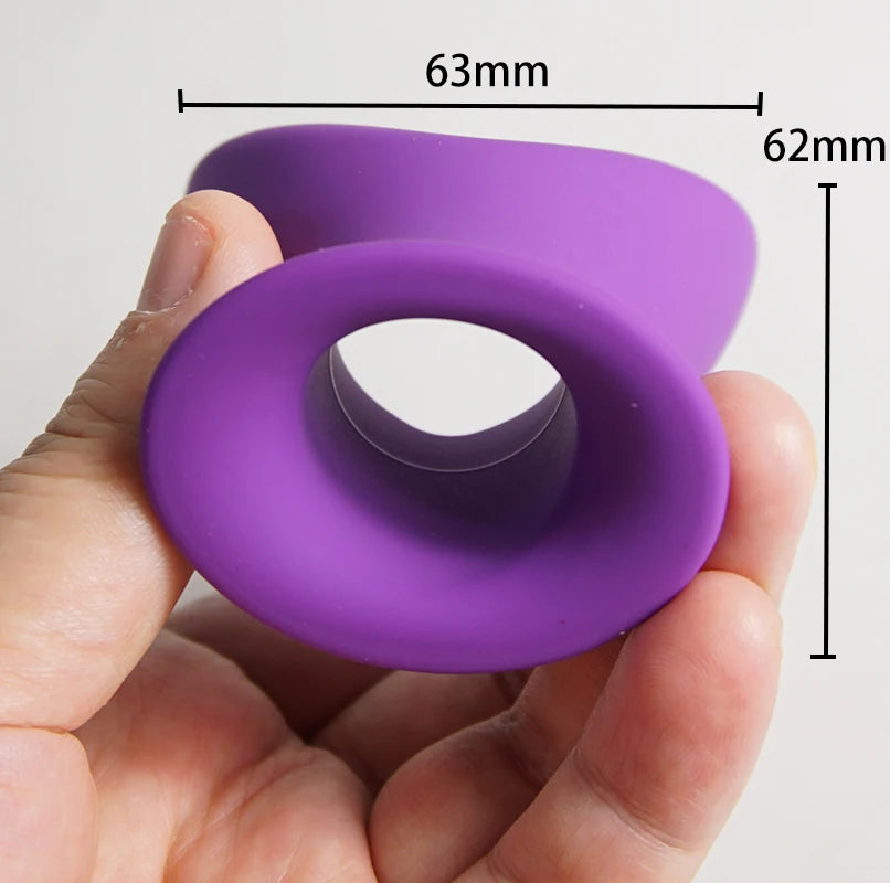 Anal Tunnel Plug Stretcher,Anus Ass Wide Open,Hollow in the Middle Analplug Buttplug Butplug,Silicone But Butt Plugs,Sex Toys