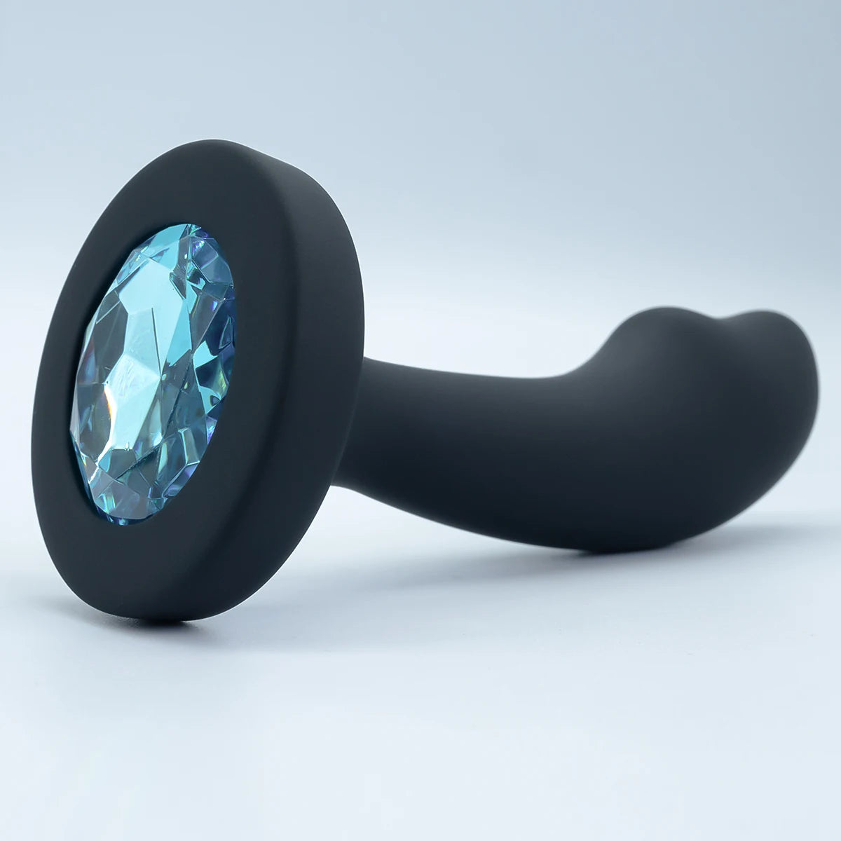 Silicone Anal Plug Gem Base Butt Plug Anal Masturbation Stimulator Anal Massage Dilatancy Toys G-point Massage Adult Sex Toys