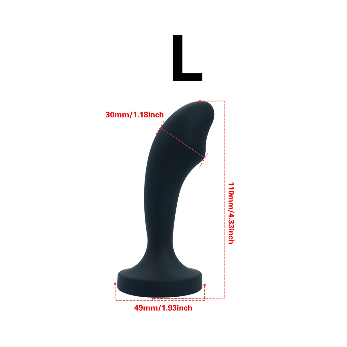 Silicone Anal Plug Gem Base Butt Plug Anal Masturbation Stimulator Anal Massage Dilatancy Toys G-point Massage Adult Sex Toys