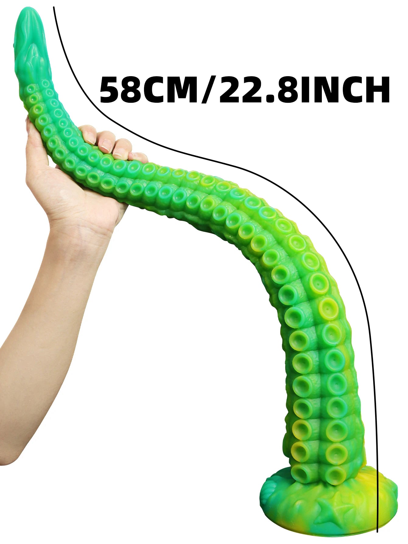 Long Butt Plug Tentacle Dildo Penis Progressive Vagina Octopus Anal Plug Adult Sex Toy Monster Dildo Anal Stimulator Sex Product
